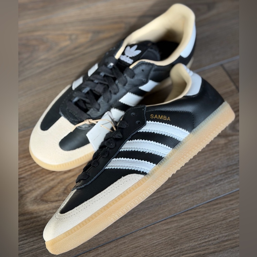 Adidas Samba Classic Black and White Sneakers